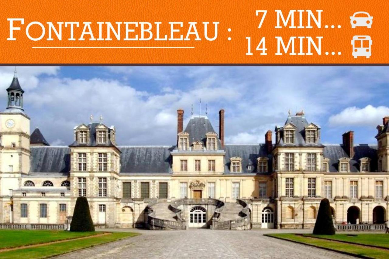 Апартаменты Duplex Standing 7Min➤Fontainebleau-Insead⎮45Min➤Paris Veneux-les-Sablons Экстерьер фото