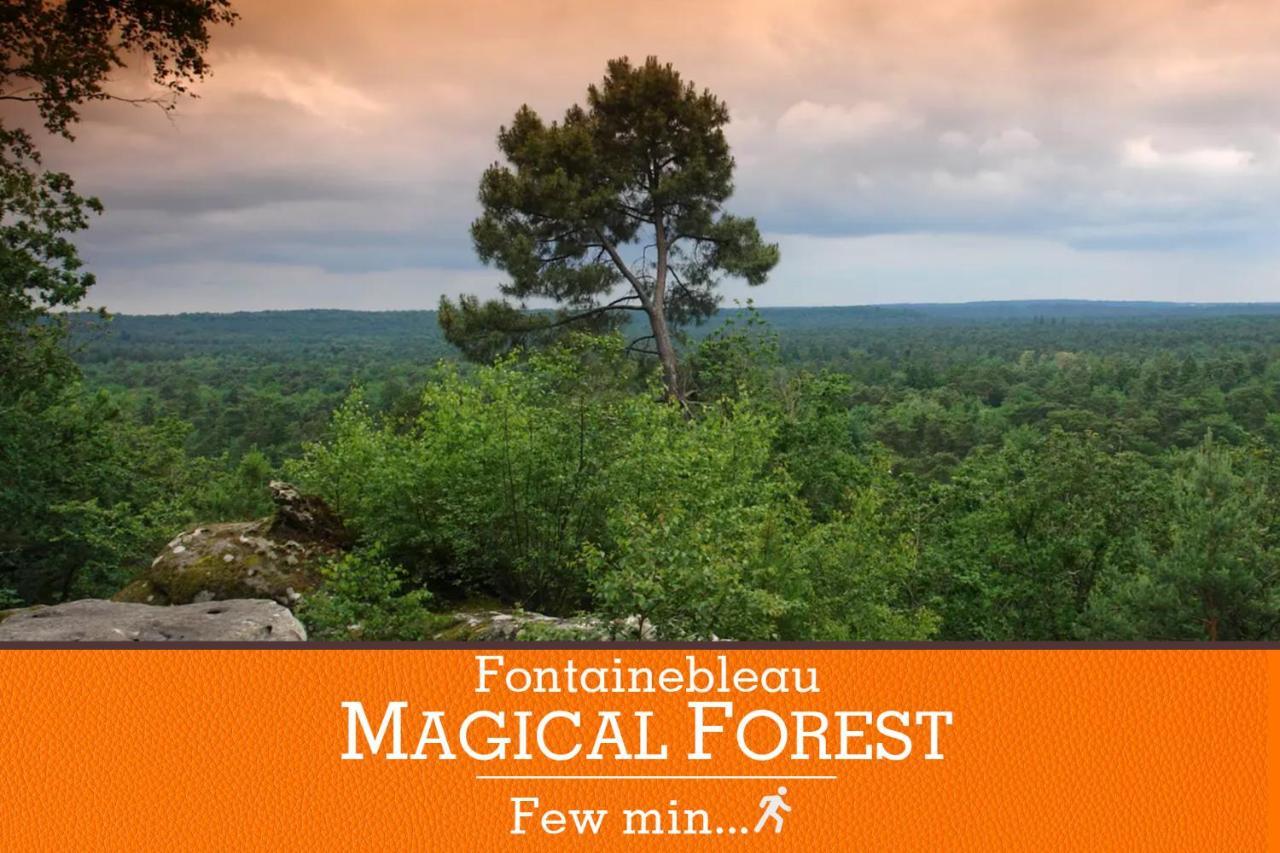 Апартаменты Duplex Standing 7Min➤Fontainebleau-Insead⎮45Min➤Paris Veneux-les-Sablons Экстерьер фото
