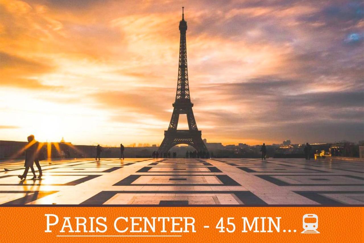 Апартаменты Duplex Standing 7Min➤Fontainebleau-Insead⎮45Min➤Paris Veneux-les-Sablons Экстерьер фото